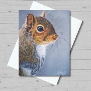 Eastern Grey Squirrel greeting card